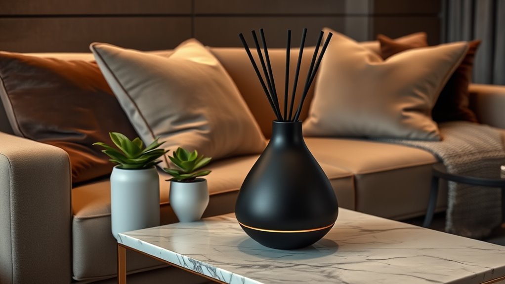 luxury living room diffusers