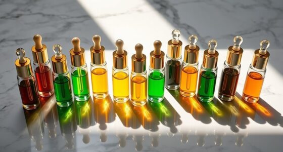 luxury oil dropper selection