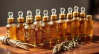 luxury sandalwood oil selection