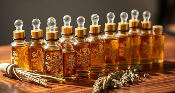 luxury sandalwood oil selection