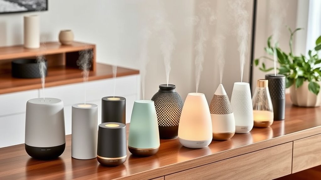 luxury scent diffusers collection