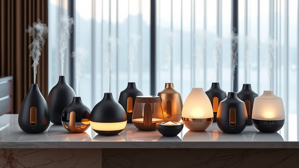 luxury ultrasonic diffuser selection