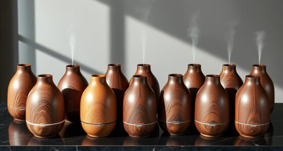 luxury wood grain diffuser elegance