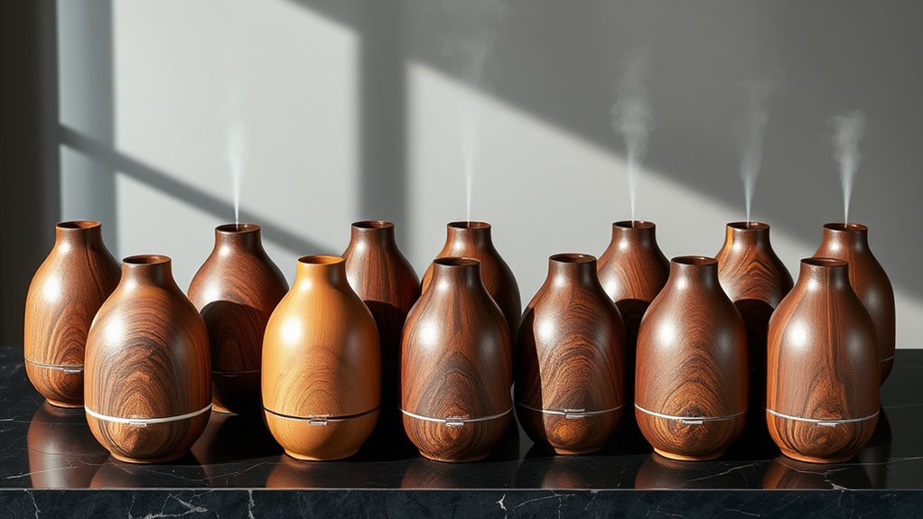 luxury wood grain diffuser elegance