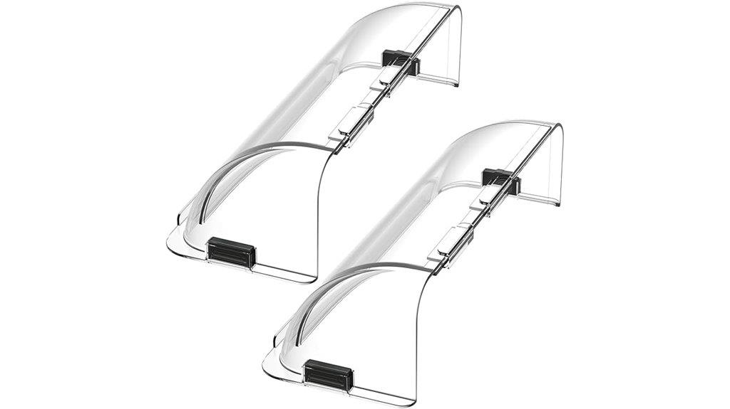 magnetic vent deflector set