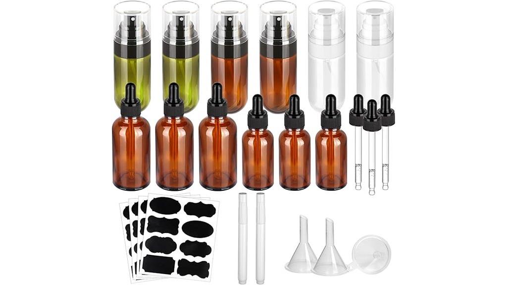 mini spray bottle kit