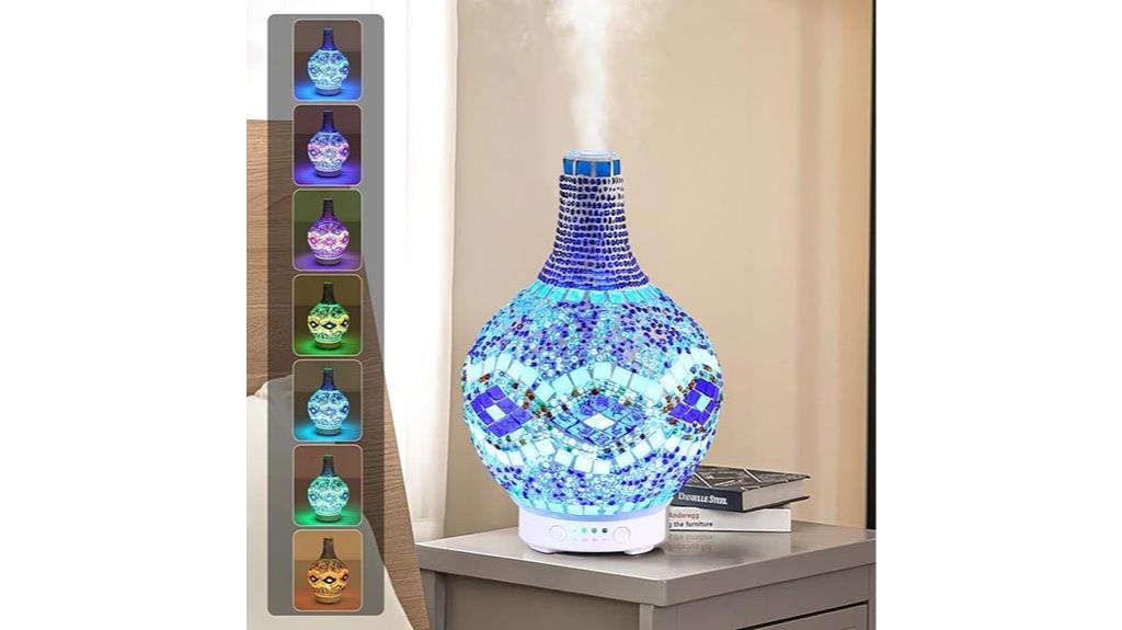 mosaic tiffany aromatherapy diffuser