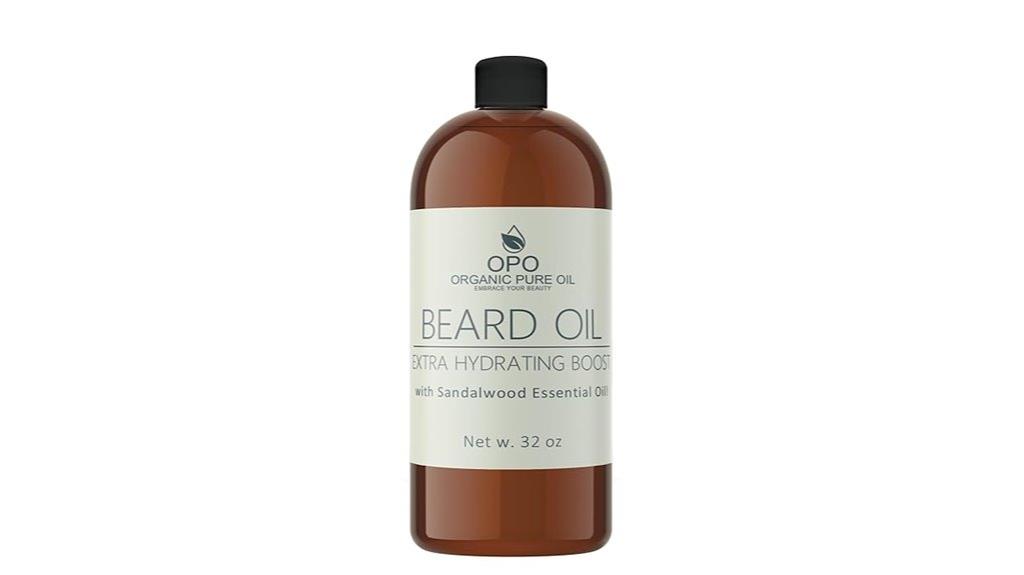 natural sandalwood beard oil