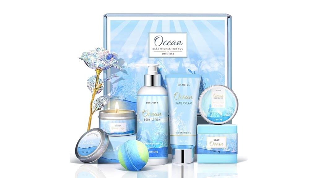 ocean scented spa gift