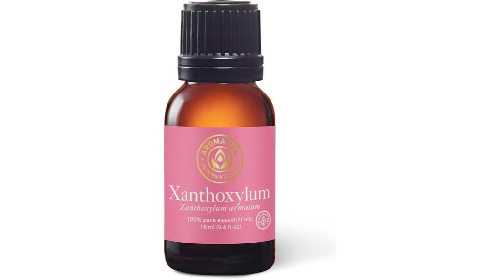 organic aromatic xanthoxylum oil