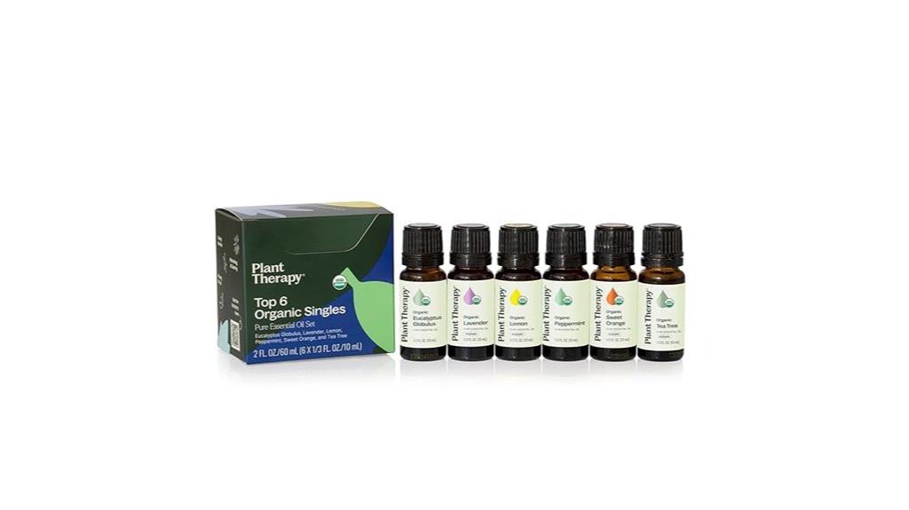 organic essential oil set