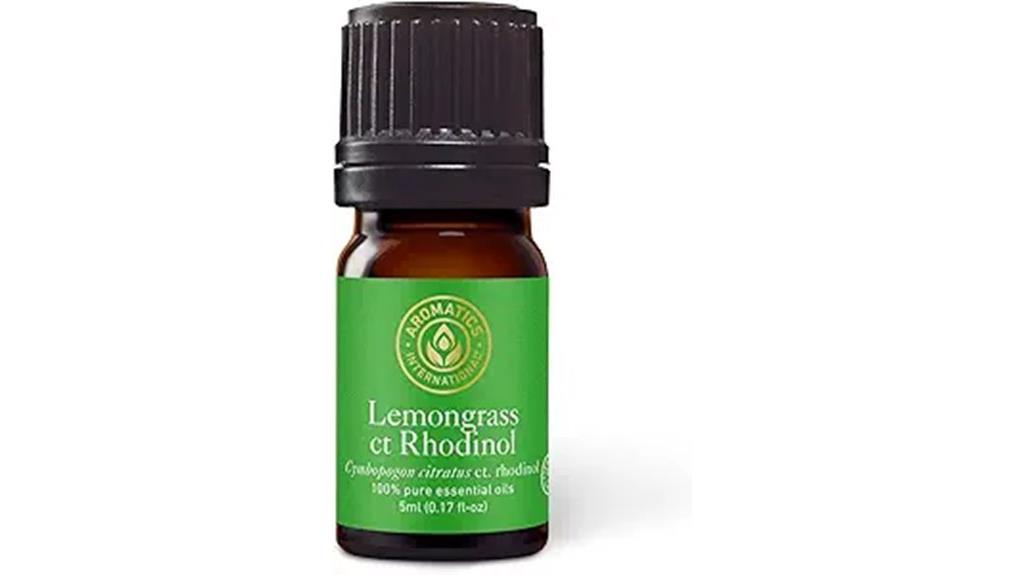 organic lemongrass essential oil