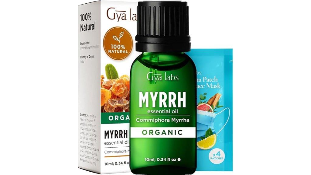 organic myrrh skin oil