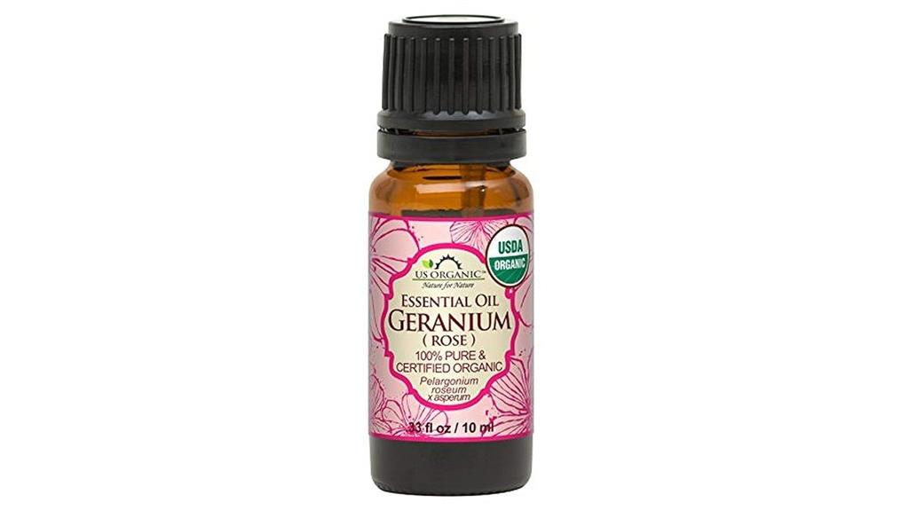 organic rose geranium oil