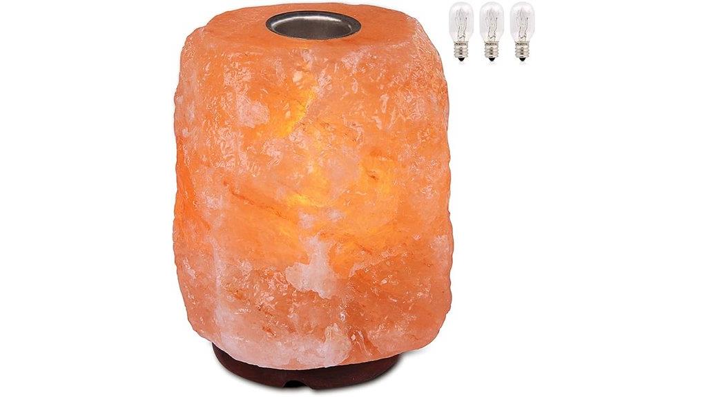 pink salt lamp set