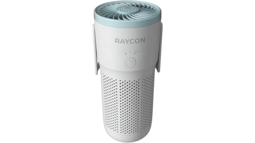 portable air purifier with fragrance