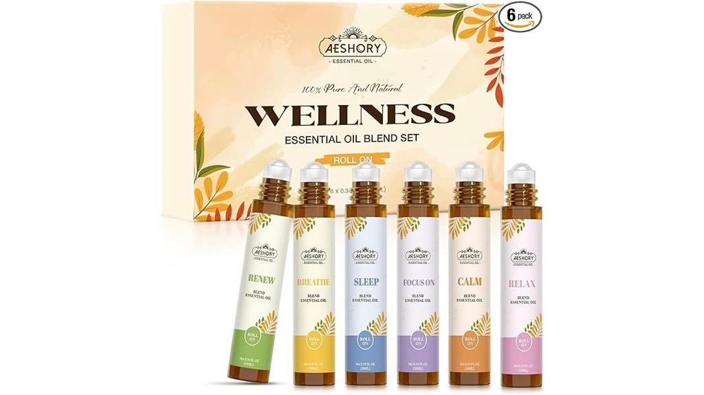 portable aromatherapy oil set