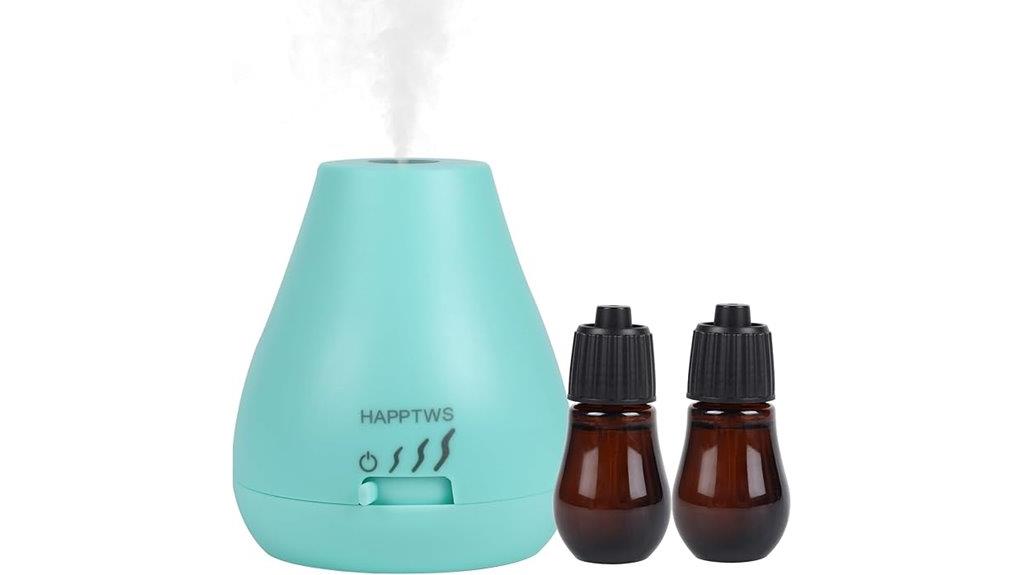 portable diffuser with timers