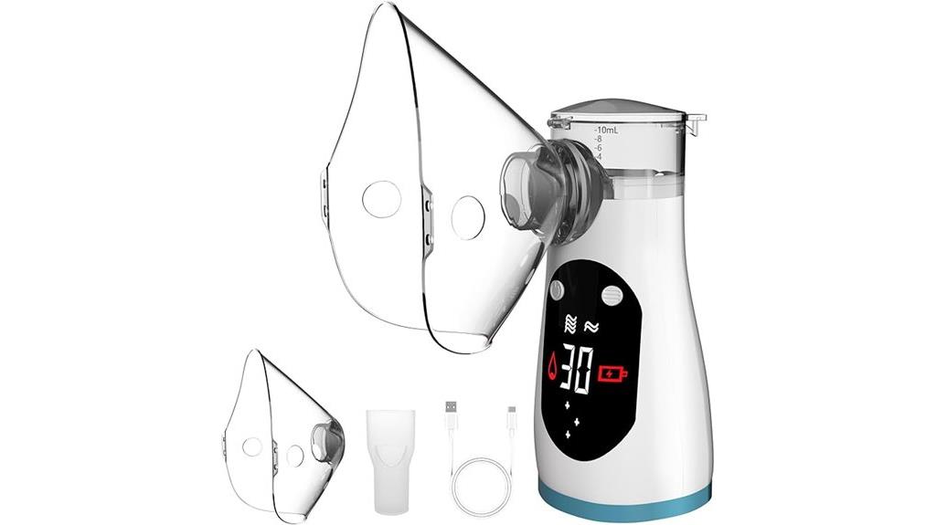 portable lcd nebulizer