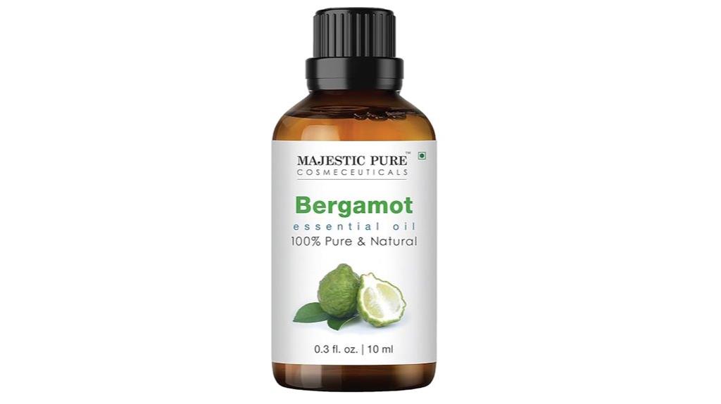 pure bergamot essential oil