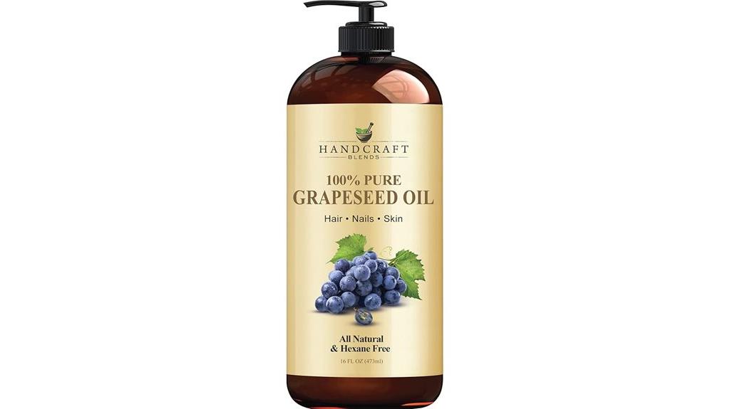 pure natural grapeseed oil