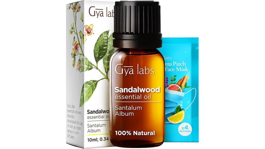 pure sandalwood essential oil