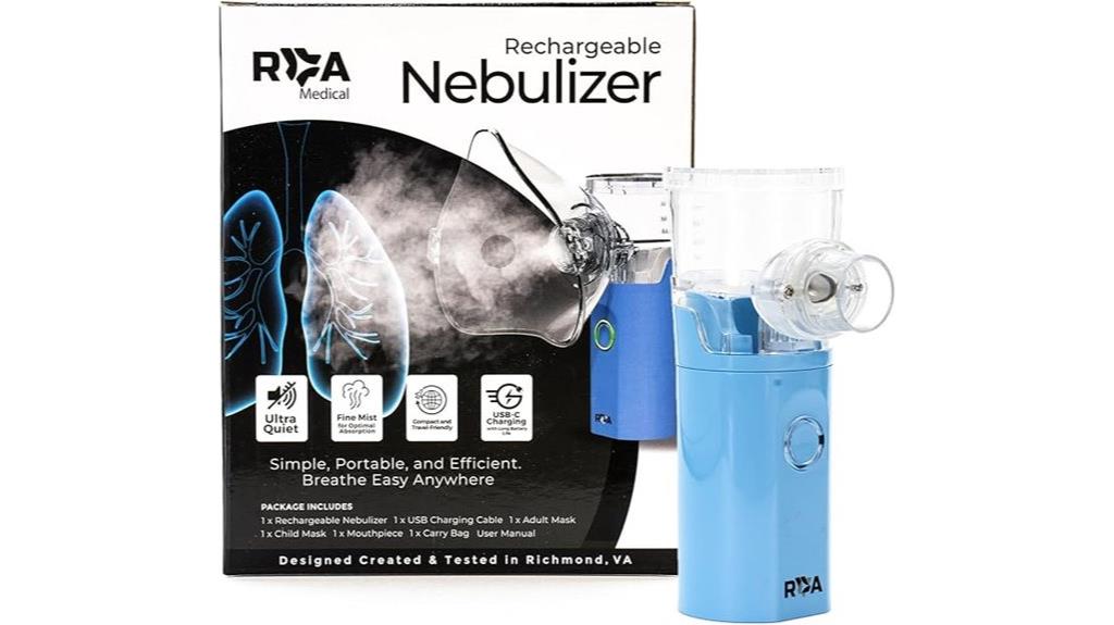 rechargeable portable nebulizer