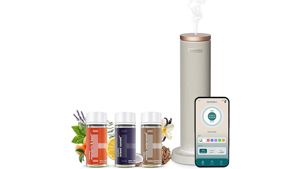 rechargeable waterless diffuser bundle