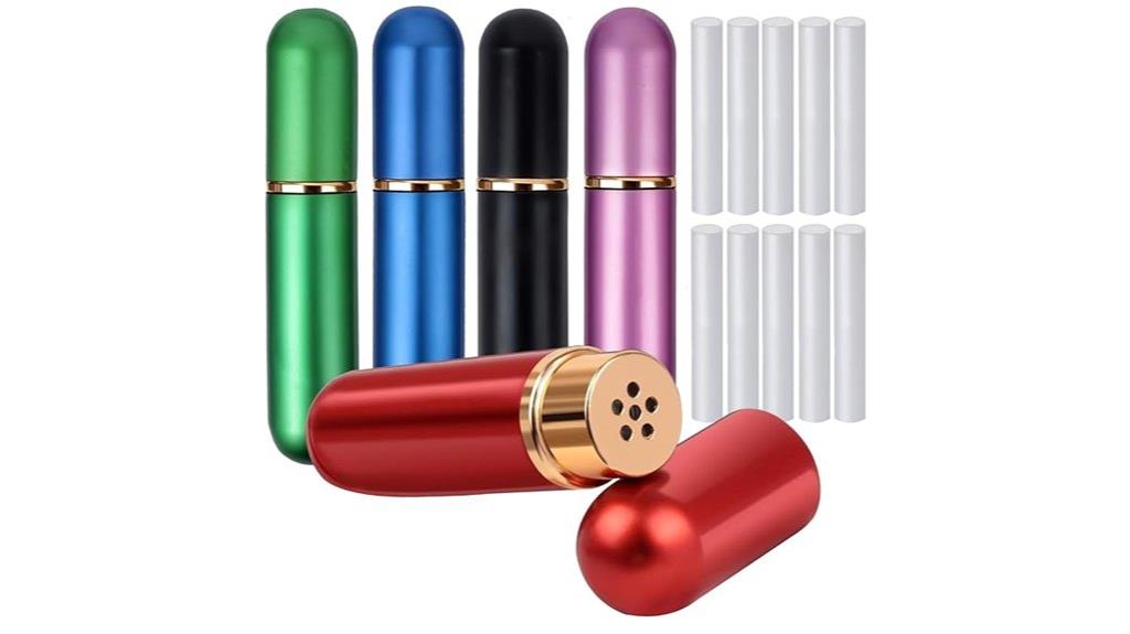 refillable essential oil inhalers