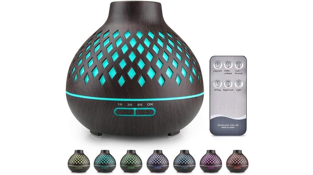 remote control led diffuser