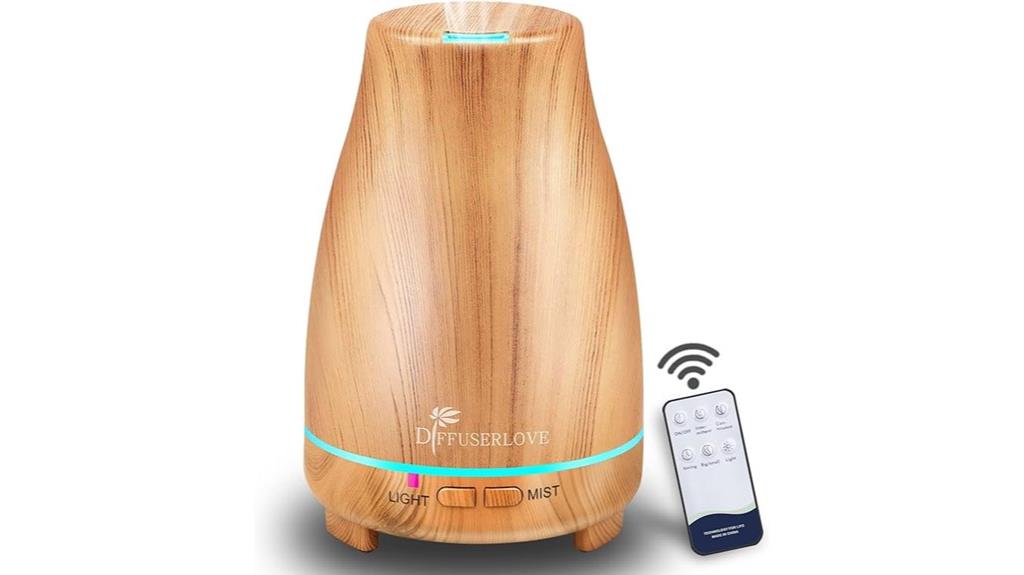 remote controlled color diffuser