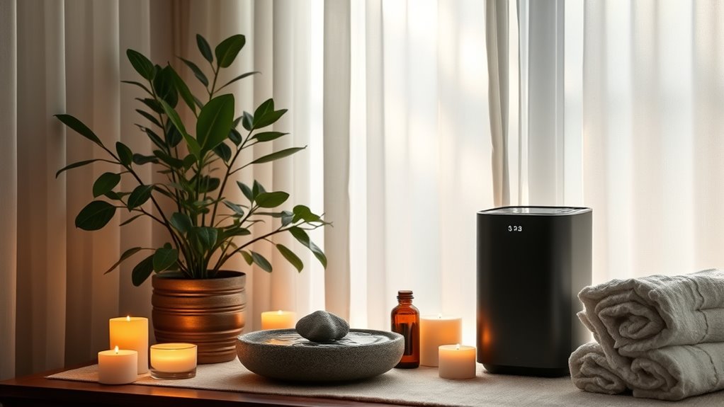 room size noise features