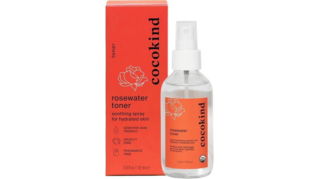rosewater facial toner