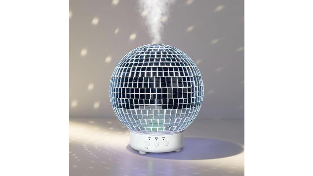 rotating disco ball diffuser