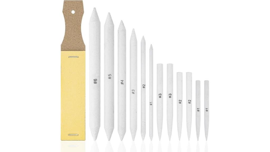 set of thirteen blending stumps