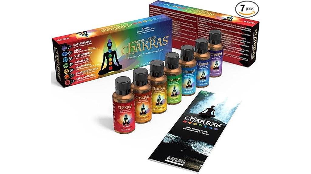 seven chakra essential oils