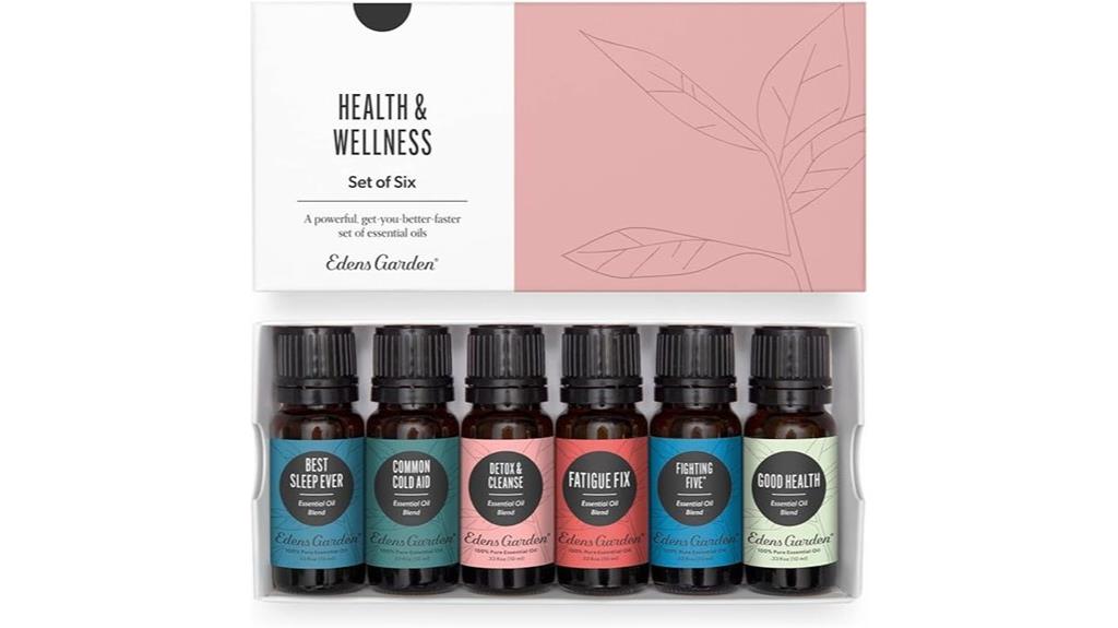 six pack of essential oils