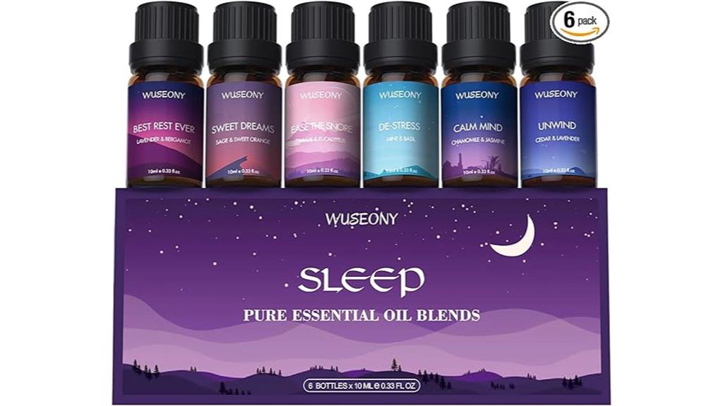 sleep aromatherapy oil set