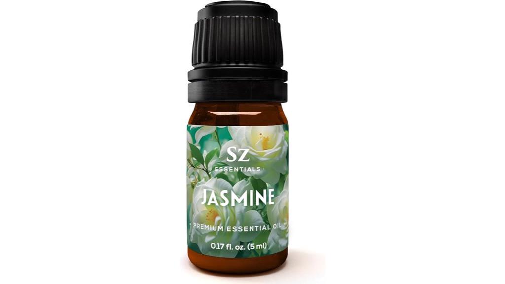 small jasmine oil bottle