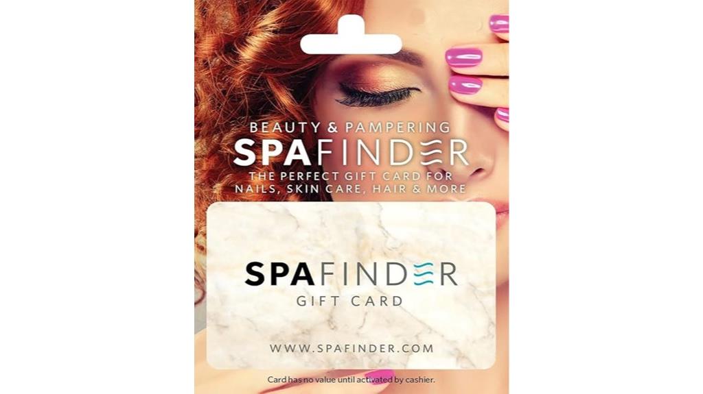 spa gift card purchase