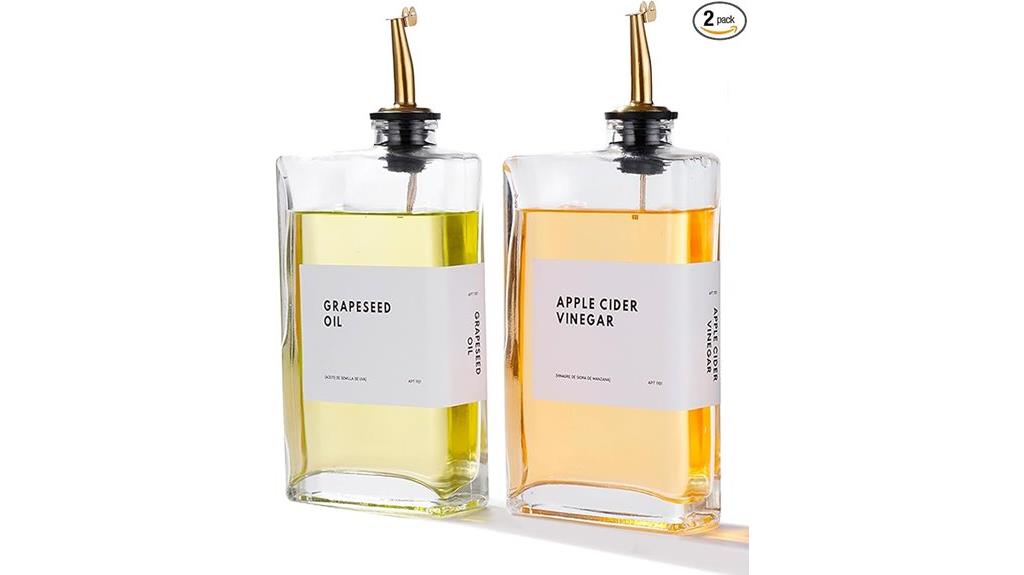 stainless steel olive oil dispensers