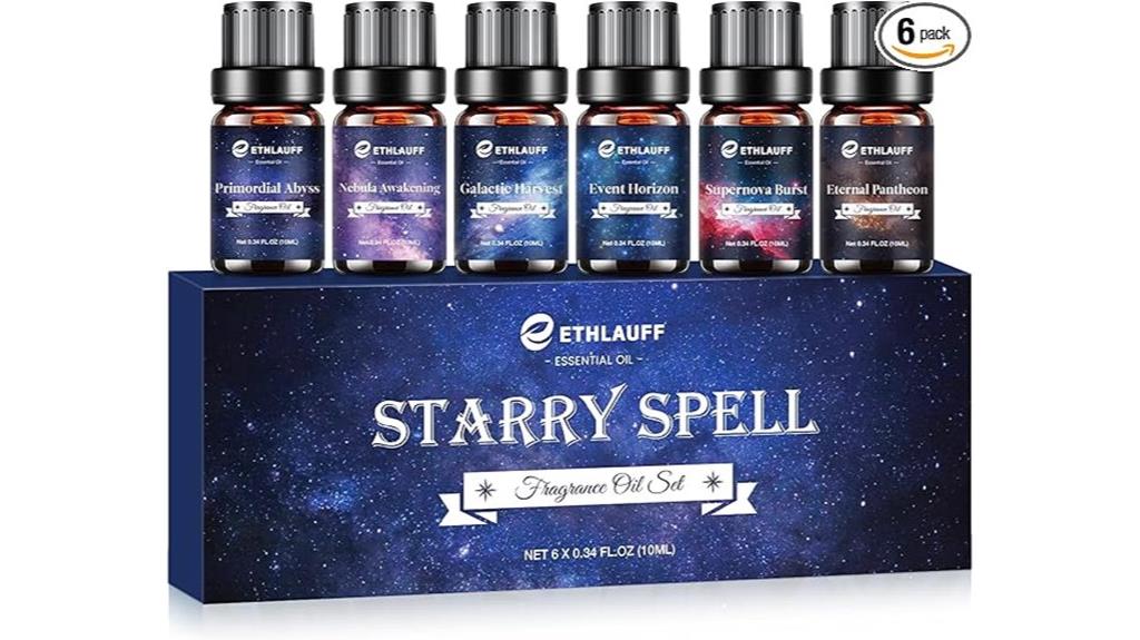 starry spell oil set
