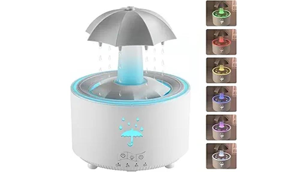 stylish 2 in 1 humidifier