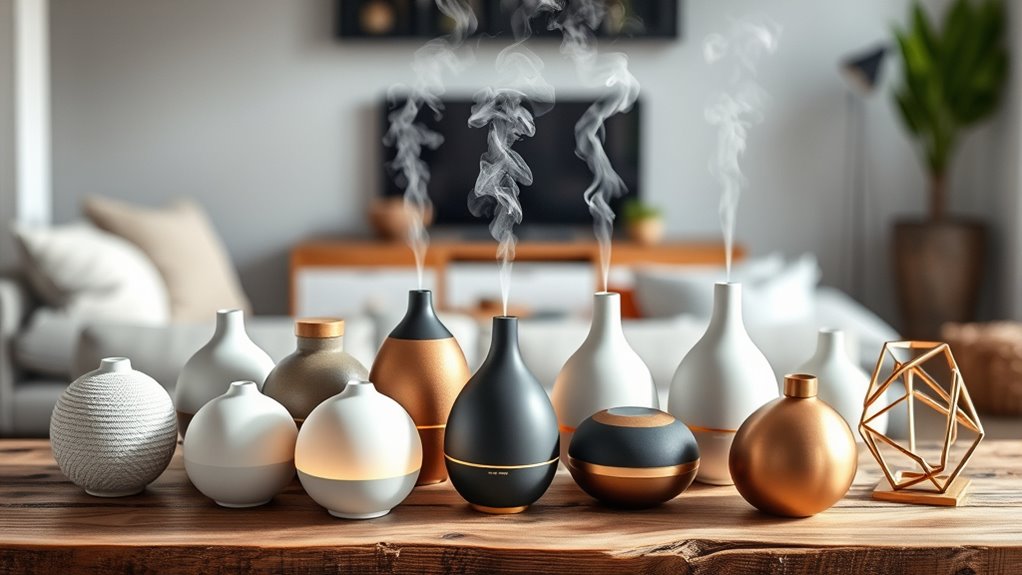 stylish artistic aroma diffusers
