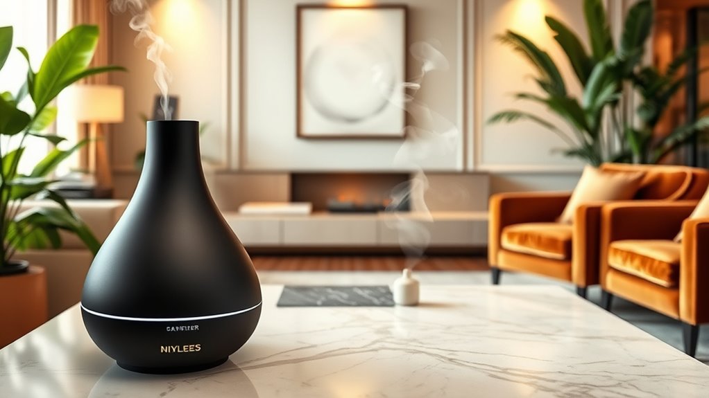 stylish functional diffuser features