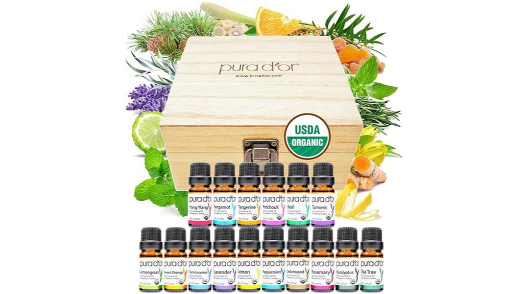 sweet16 organic oil set