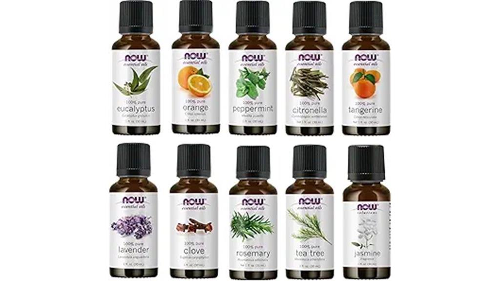 ten 1oz essential oil sampler