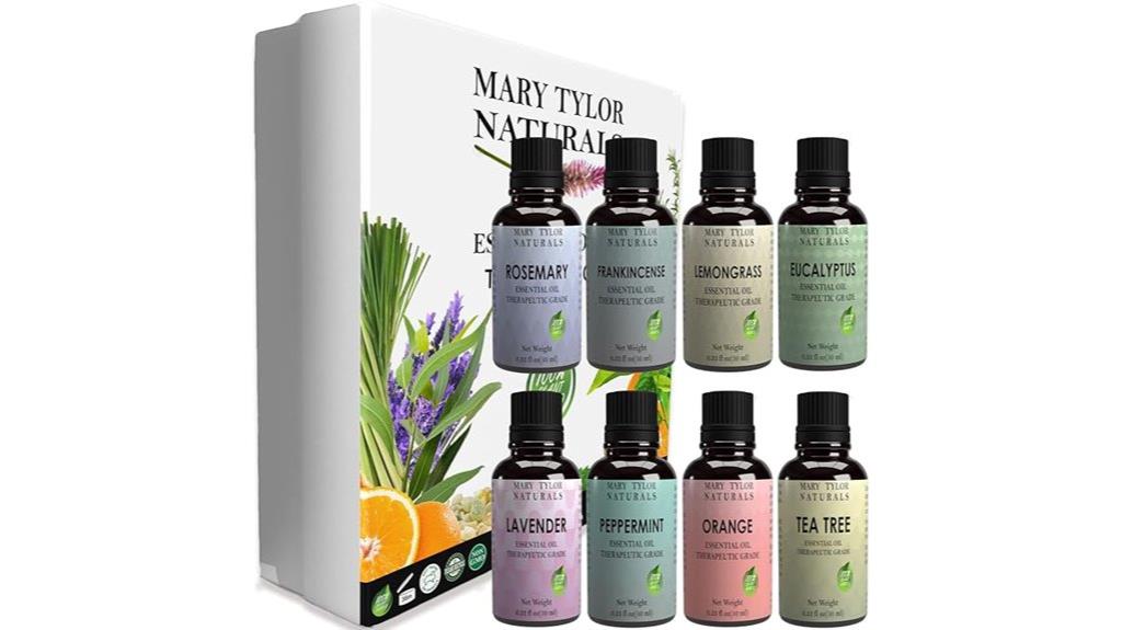 top 8 essential oils set