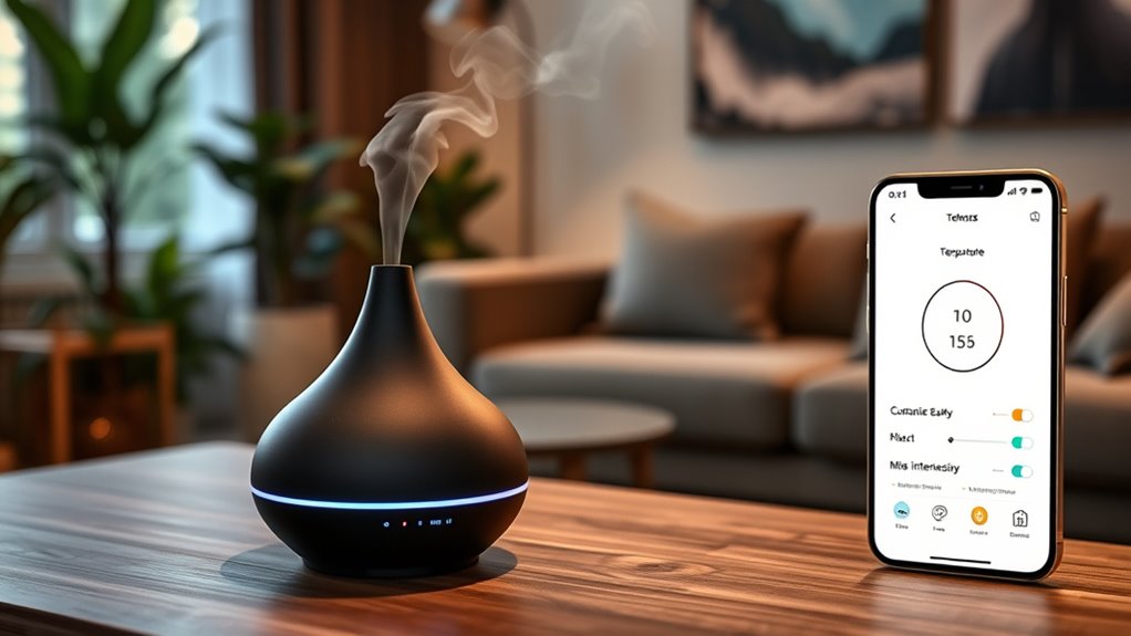 top app enabled diffusers