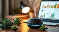 top desk air purifier diffusers